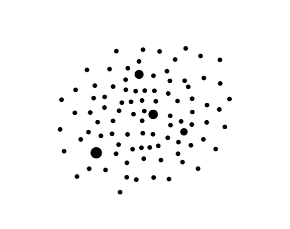 constellation of dots